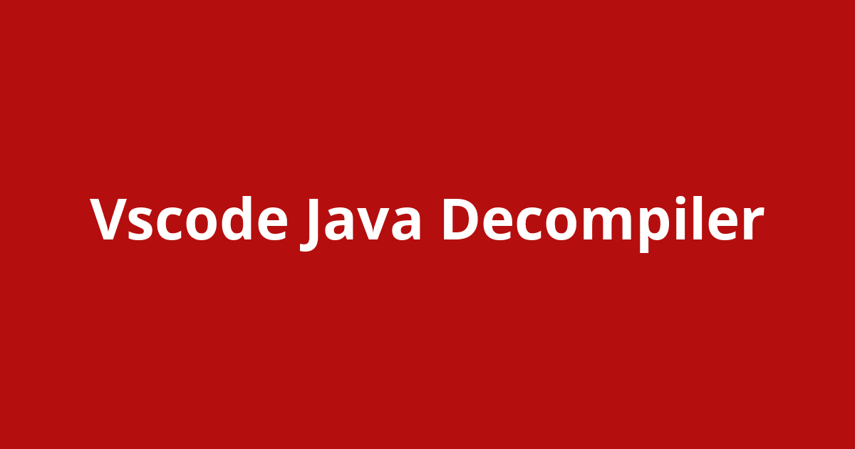 open source java decompiler